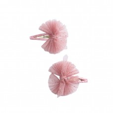 ABEL & LULA σετ 2 τσιμπιδάκια φιόγκος παιδικό 15-05968-061 ροζ